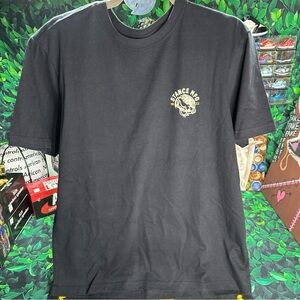 Stance Black Tee with Gold Graphic Size Large NWT